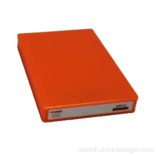 Rubber HDD case, supports USB3.0 SATA hard drive